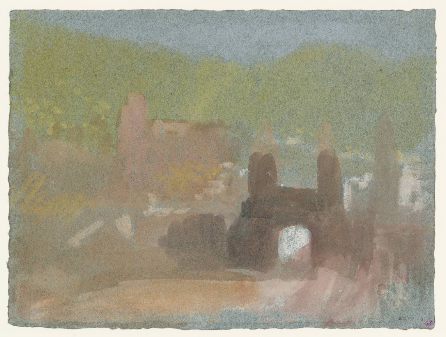 Town beside River