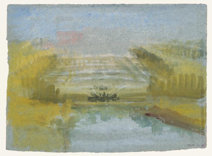 Joseph Mallord William Turner, ‘The Apollo Fountain at Versailles, Île de France’ c.1833