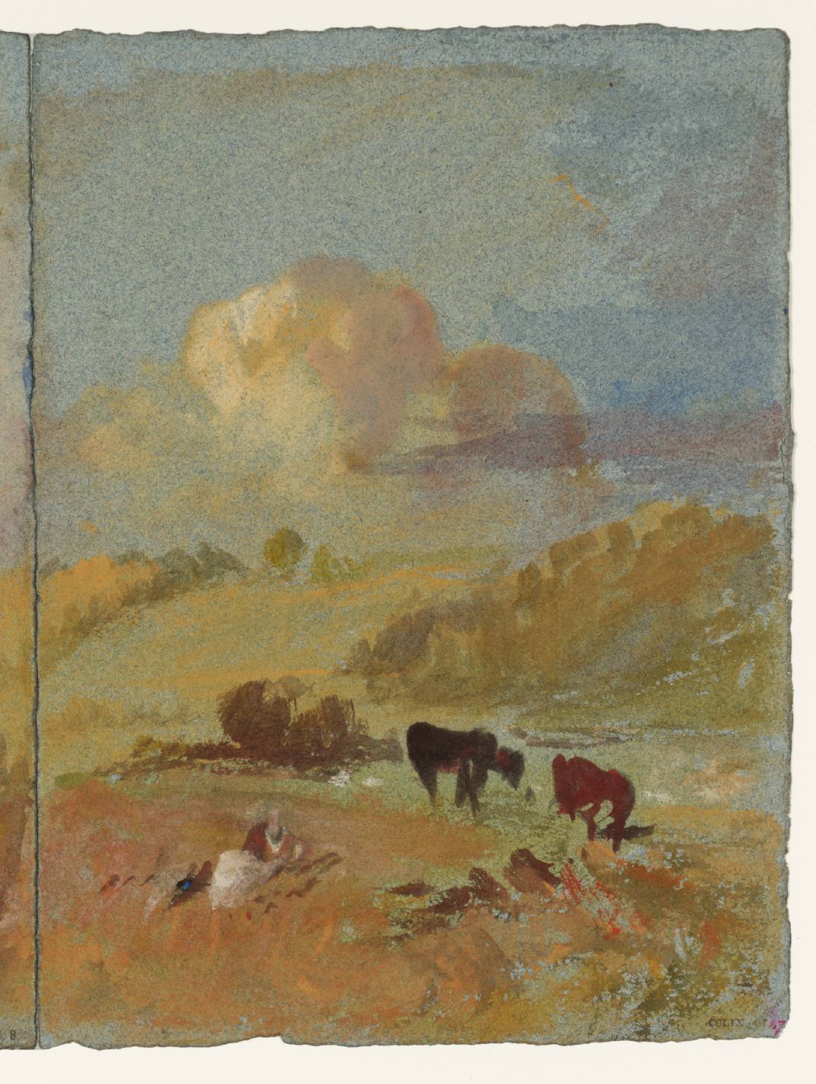Landscape, with Cattle