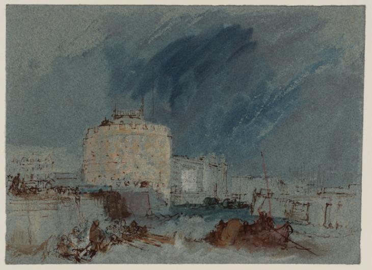 Joseph Mallord William Turner, ‘The Tower of François I at Le Havre, Normandy’ c.1832