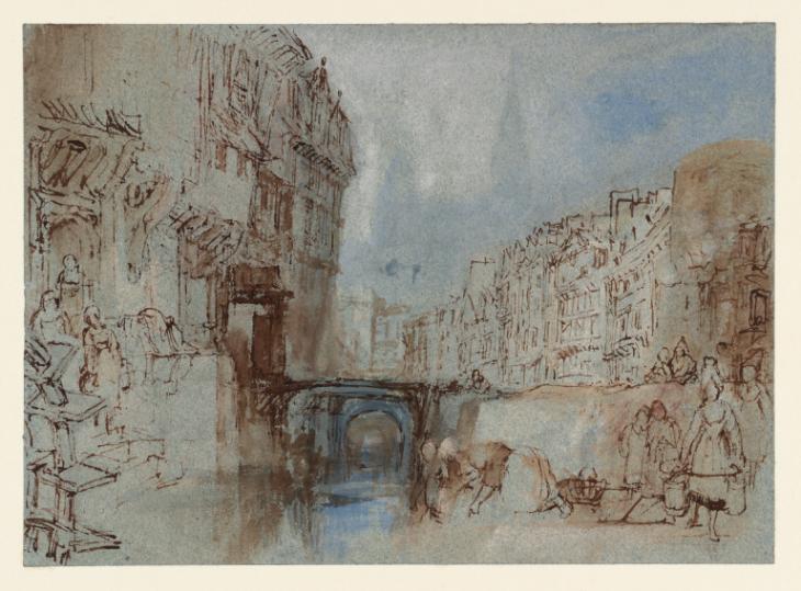 Joseph Mallord William Turner, ‘Montivilliers, Normandy’ c.1832