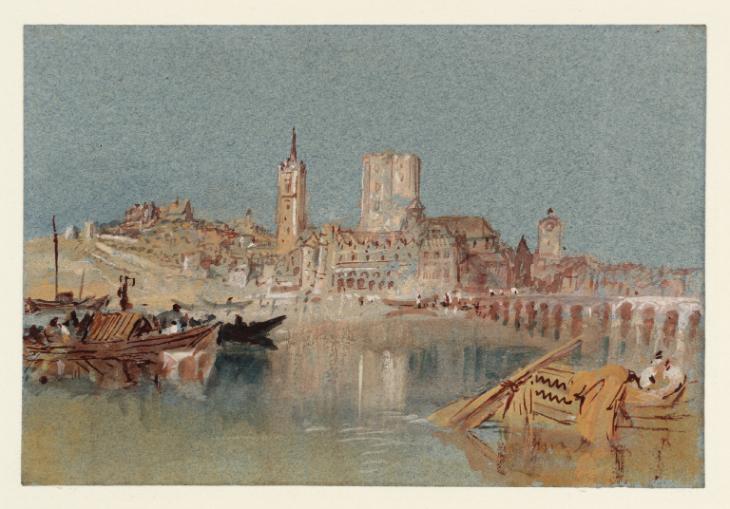 Joseph Mallord William Turner, ‘Beaugency, Loire Valley’ c.1828-30