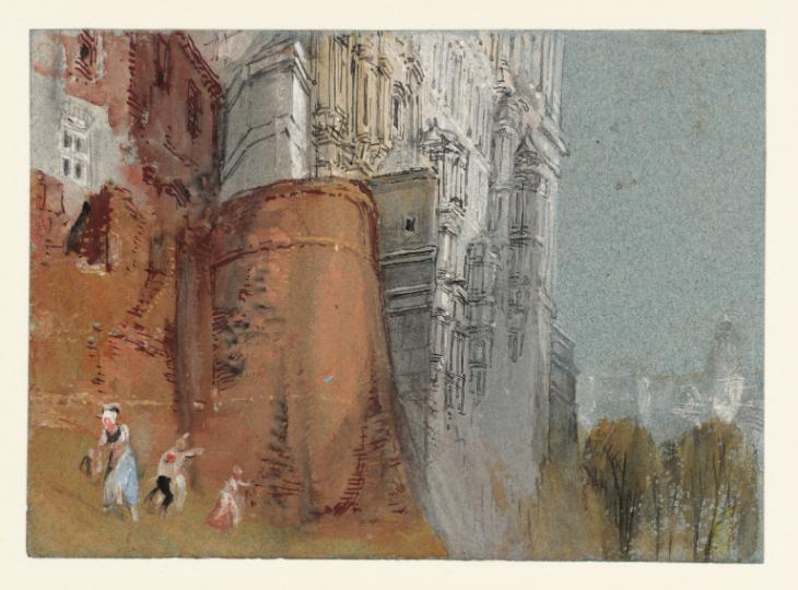 Joseph Mallord William Turner, ‘Château de Blois, Loire Valley’ c.1828-30