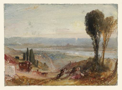 Joseph Mallord William Turner, ‘Pont-de-l'Arche’ c.1833