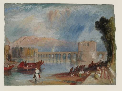 Joseph Mallord William Turner, ‘The Bridge of Meulan’ c.1833