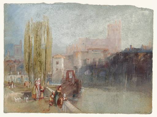 Joseph Mallord William Turner, ‘Troyes’ c.1833