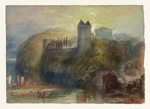Joseph Mallord William Turner, ‘Tancarville from the East ('Front View')’ c.1832