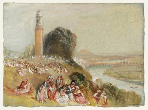 Joseph Mallord William Turner, ‘The Lanterne at St-Cloud’ c.1833