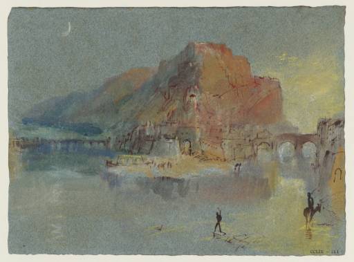 Joseph Mallord William Turner, ‘The Confluence at Namur: Moonlight’ c.1839