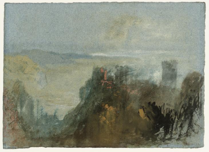 Joseph Mallord William Turner, ‘The Tour Coquesart at Tancarville, Normandy’ c.1832