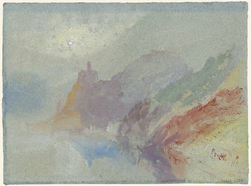 Joseph Mallord William Turner, ‘Distant View of Cochem’ c.1839