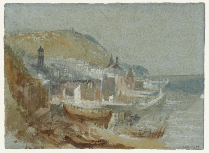 Joseph Mallord William Turner, ‘Honfleur, Normandy from the East’ c.1832