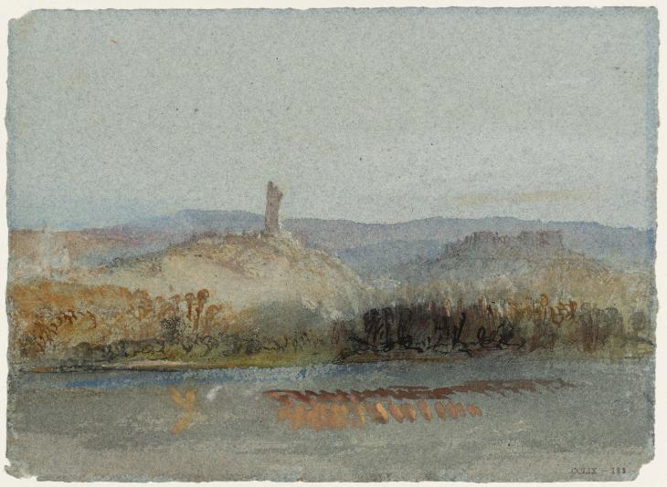 Joseph Mallord William Turner, ‘Pierre Bécherelle, near Épiré’ c.1826-8