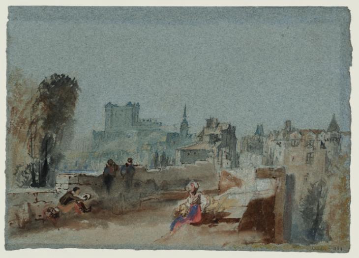 Joseph Mallord William Turner, ‘Saumur, Loire Valley’ c.1826-8