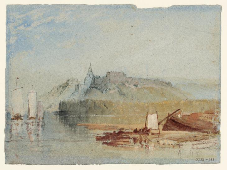 Joseph Mallord William Turner, ‘Montjean-sur-Loire, Loire Valley’ c.1826-8