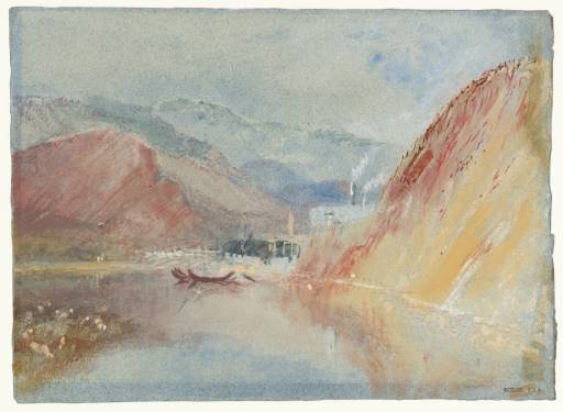 Joseph Mallord William Turner, ‘The Iron Forges of Quint’ c.1839