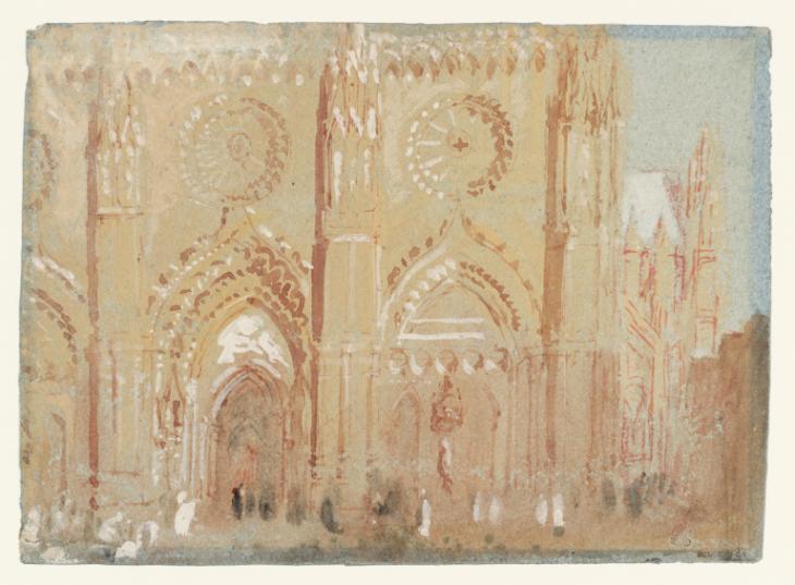 Joseph Mallord William Turner, ‘Orléans Cathedral’ c.1826-8