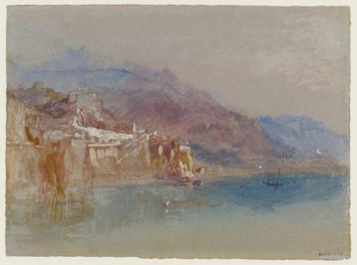 Joseph Mallord William Turner, ‘Coastal Terrain, ?South of France or Italy’ c.1830