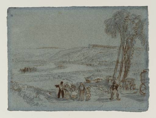 Joseph Mallord William Turner, ‘At Marly’ ?1827-9