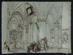 ?Louviers: Interior of the Church of Notre-Dame