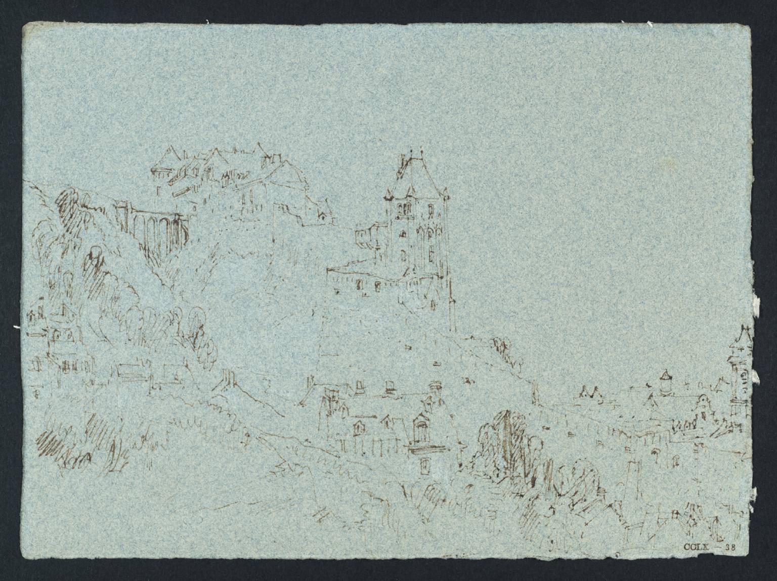 The Chateau at Dieppe, from the South