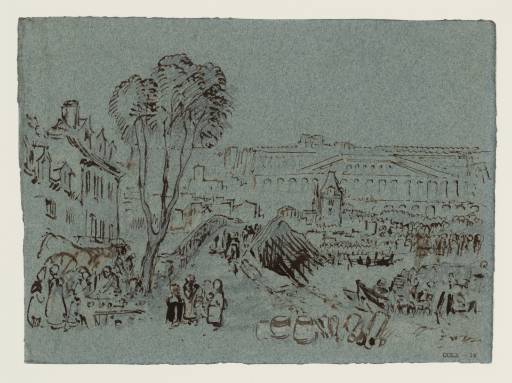 Joseph Mallord William Turner, ‘St-Germain-en-Laye: The Terraces Seen from Below’ ?1827-9