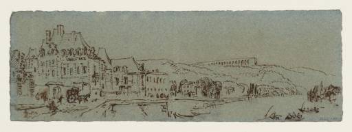 Joseph Mallord William Turner, ‘Marly, on the Seine’ ?1827-9