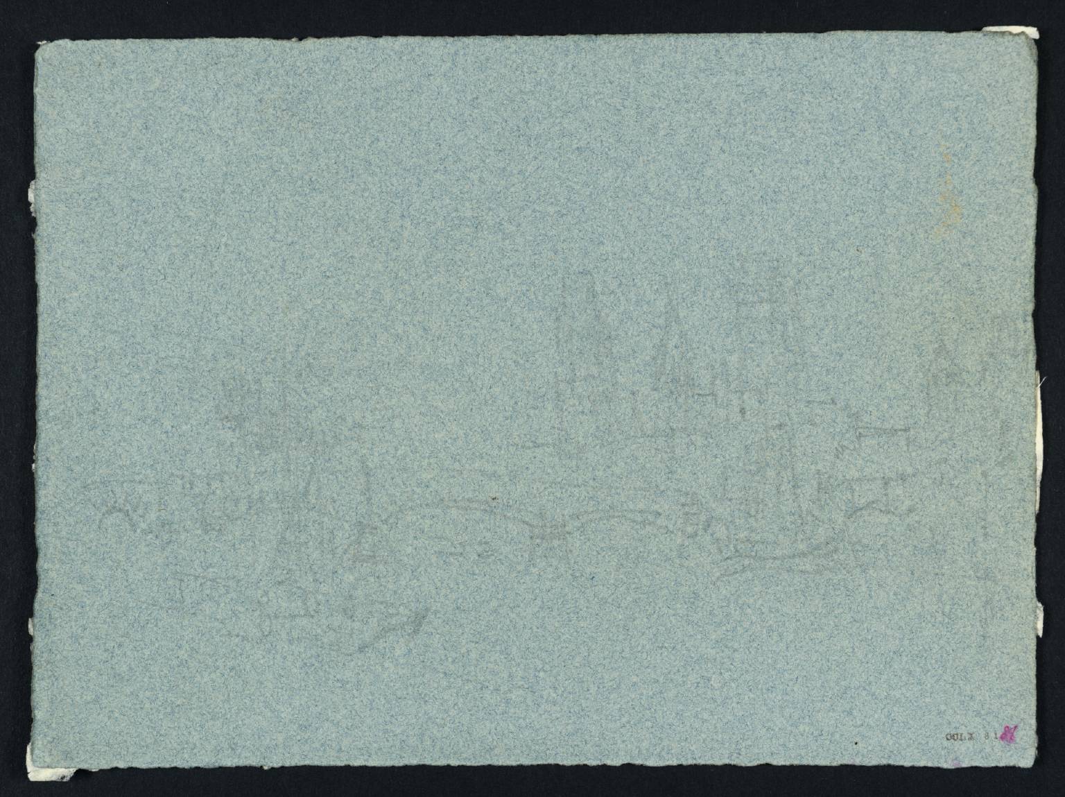 Bridge, with Church Towers Beyond; ?Rouen
