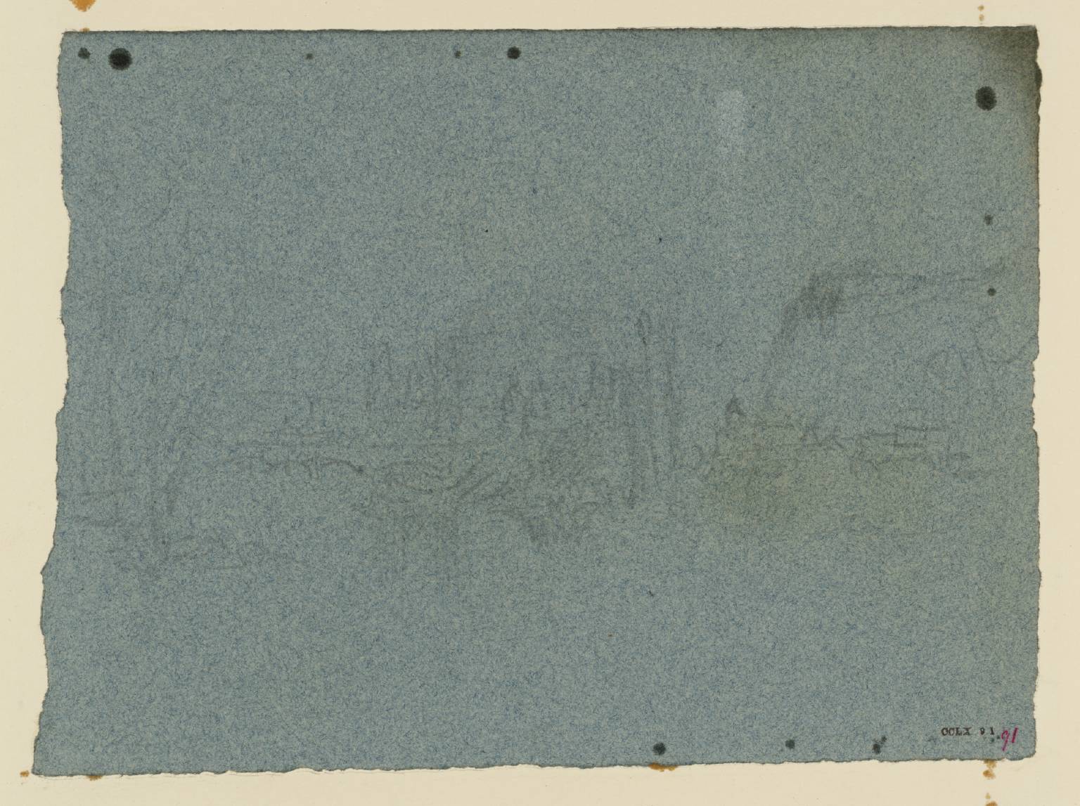 Town, from River; ?Rouen