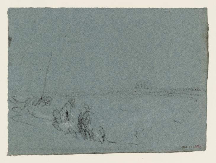 Joseph Mallord William Turner, ‘Figures on a Beach’ c.1826-40