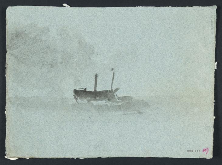 Joseph Mallord William Turner, ‘Steam Boat’ c.1830