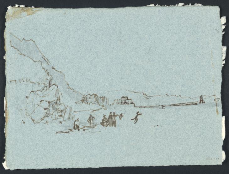 Joseph Mallord William Turner, ‘Coastal Terrain, Northern France’ c.1826-30