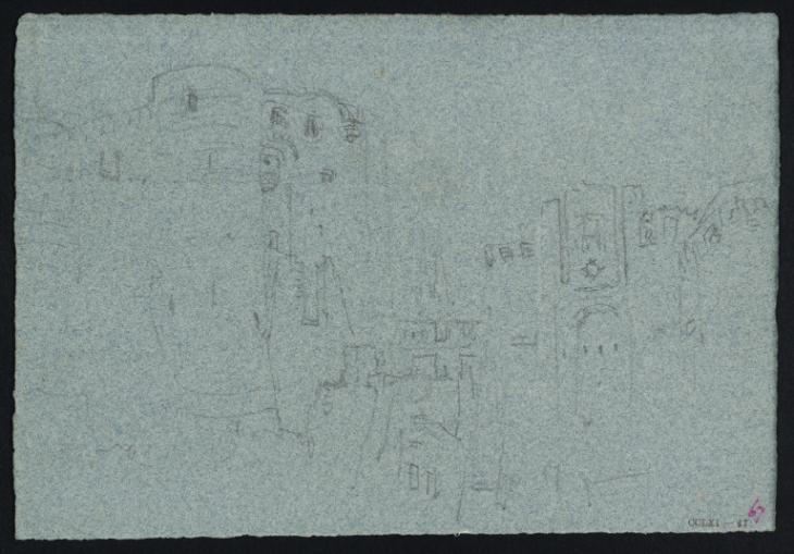 Joseph Mallord William Turner, ‘Château, Angers’ 1826