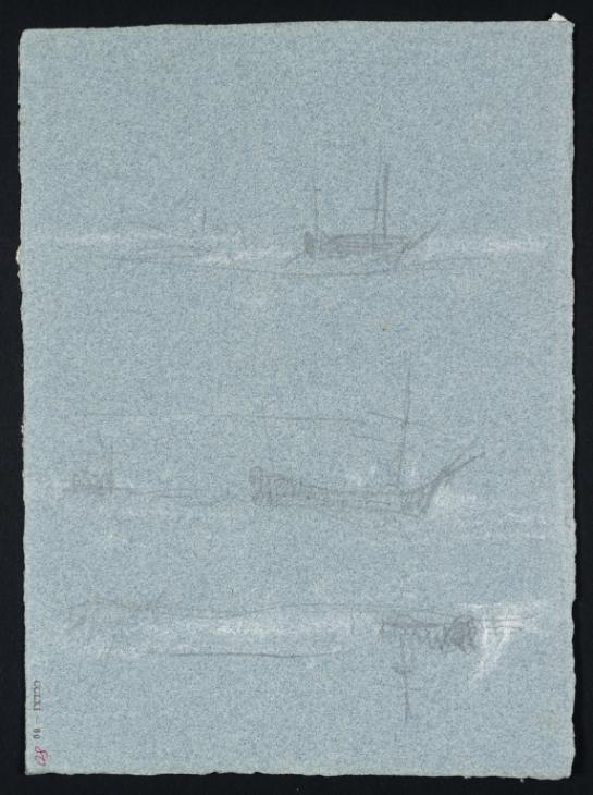 Joseph Mallord William Turner, ‘Sail Boats’ c.1830