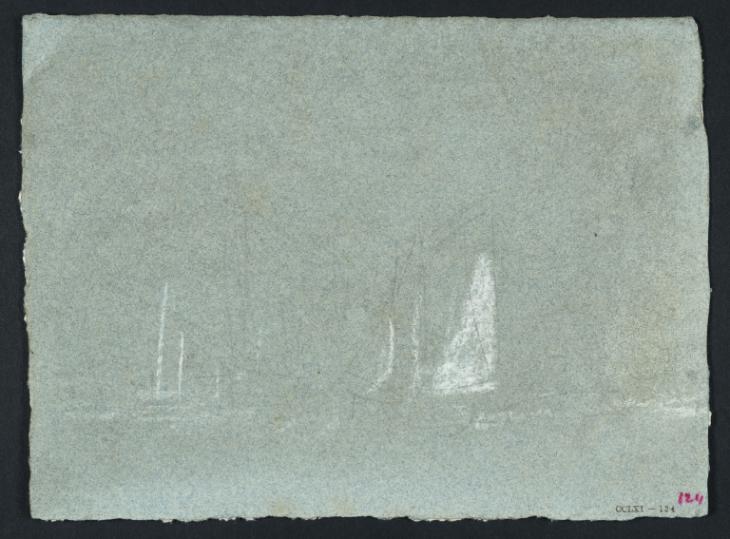 Joseph Mallord William Turner, ‘Sail Boats’ c.1830