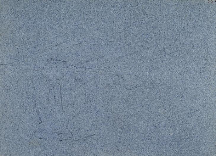 Joseph Mallord William Turner, ‘Coastal Terrain’ c.1830 (Verso)