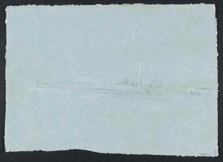 Joseph Mallord William Turner, ‘Coastal Settlement’ c.1830