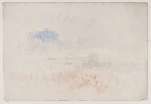 Joseph Mallord William Turner, ‘Doncaster Racecourse’ c.1825-38