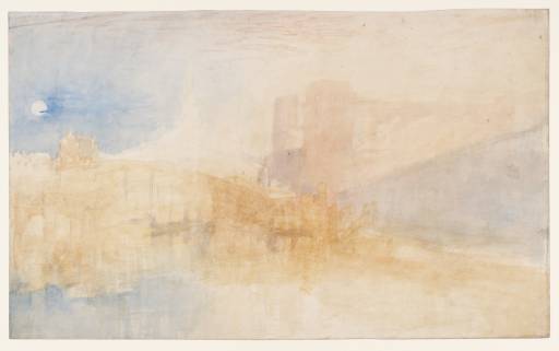 Joseph Mallord William Turner, ‘Angers from the River Maine’ c.1829
