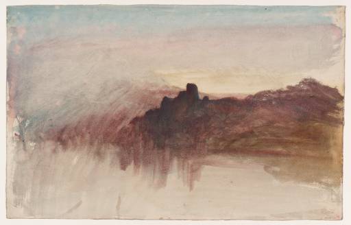 Joseph Mallord William Turner, ‘?Cilgerran Castle’ c.1828