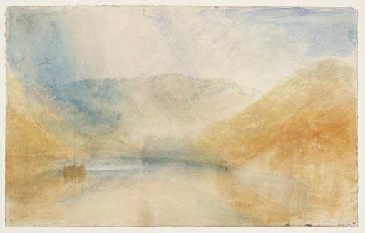 Joseph Mallord William Turner, ‘Tintern Abbey from the River Wye’ c.1828