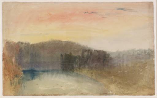 Joseph Mallord William Turner, ‘?Wycliffe on the River Tees’ c.1830
