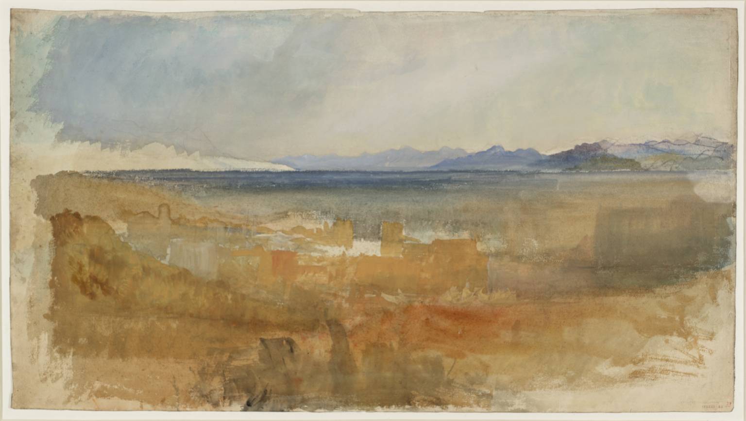 Joseph Mallord William Turner, 'Lago Maggiore' c.1828 (J.M.W. 