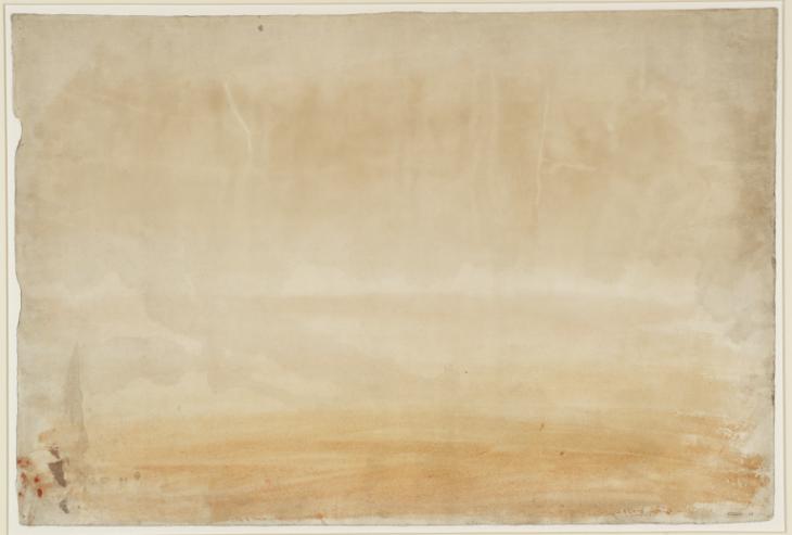 Joseph Mallord William Turner, ‘An Overcast Sky above a Landscape’ c.1820-40