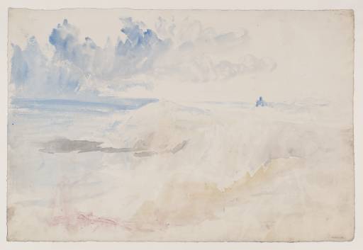 Joseph Mallord William Turner, ‘Cliffs on the Coast, Possibly near Folkestone or in Cornwall’ c.1830-5