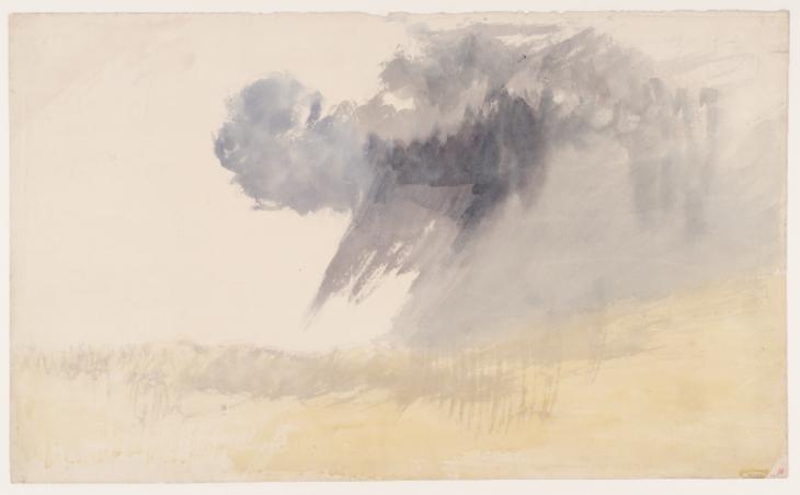 Joseph Mallord William Turner, ‘Heavy Clouds above a Landscape’ c.1820-40