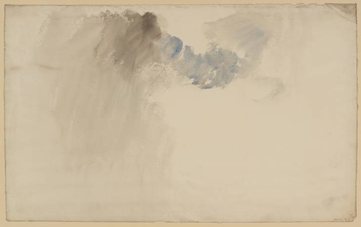 Joseph Mallord William Turner, ‘?Clouds above St Michael's Mount’ c.1836