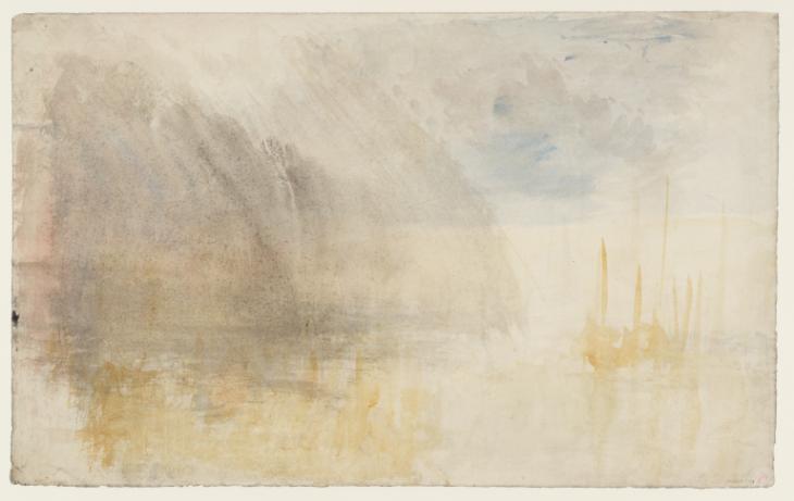 Joseph Mallord William Turner, ‘Sea and Sailboats’ c.1820-30
