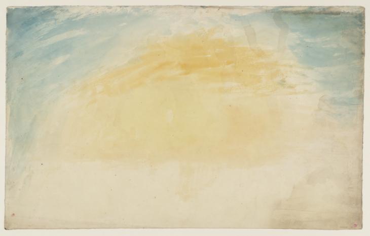 Joseph Mallord William Turner, ‘?The Sun Rising through Cloud or Mist’ c.1820-40