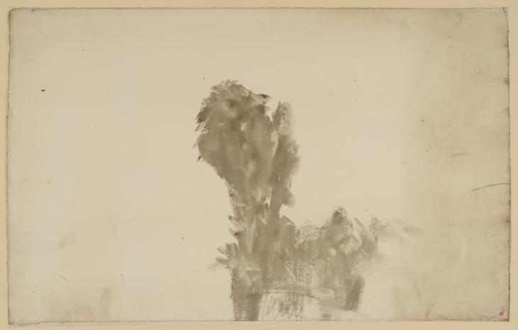 Joseph Mallord William Turner, ‘An Idealised Italianate Landscape with Trees beside Water’ c.1828-9